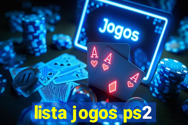 lista jogos ps2